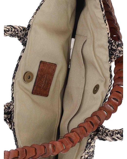 IBELIV Brown Rary Handbag