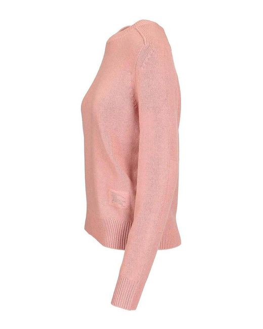 Burberry Pink Cashmere Sweater