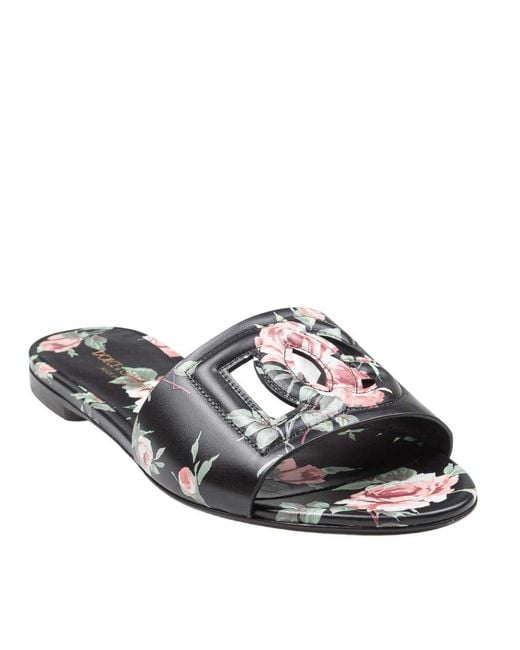 Dolce & Gabbana Pink Flat Slipper