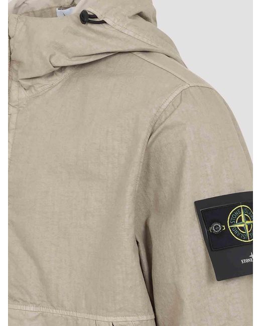 Stone Island Natural Polyamide Jacket for men