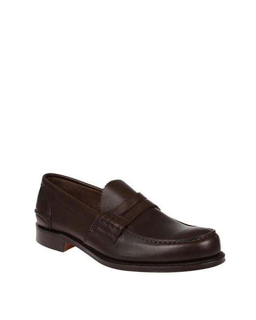 Church's Pembrey Brown Leather Loafers for men