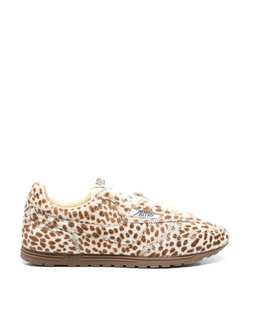 Autry Multicolor Animal Print Sneakers