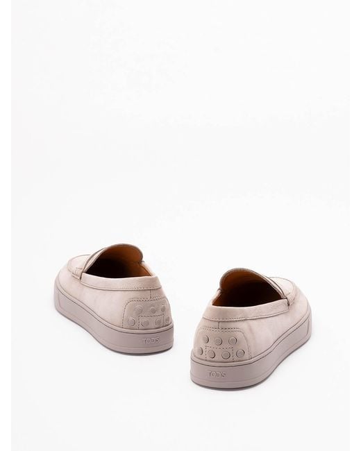 Tod's Pink Loafers for men