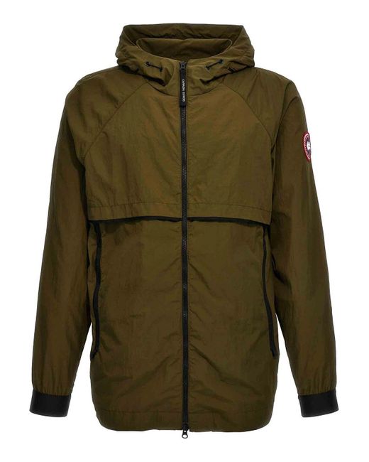 Canada Goose Green Faber Casual Jackets, Parka for men