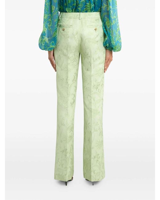 Etro Green Pant