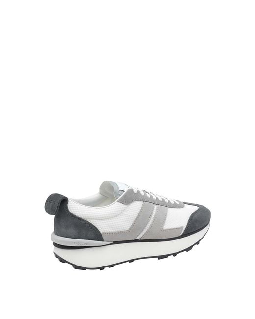 Lanvin White Bumpr Sneakers for men