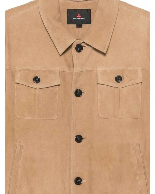 Peuterey Natural Destiny Suede Jacket for men