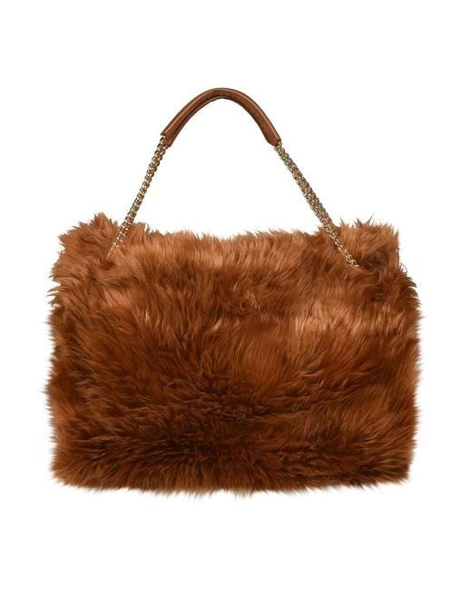 Orciani Brown Leather Bag