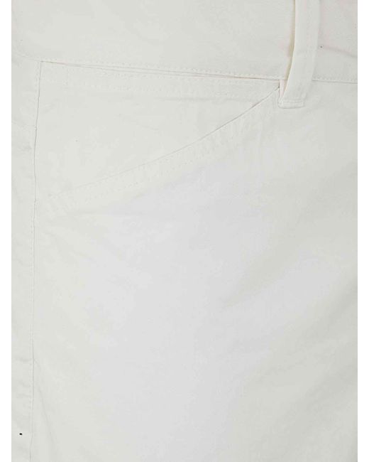 Lemaire White Chino Pants