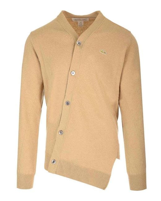 Comme des Garçons Natural Cardigan X La Coste for men
