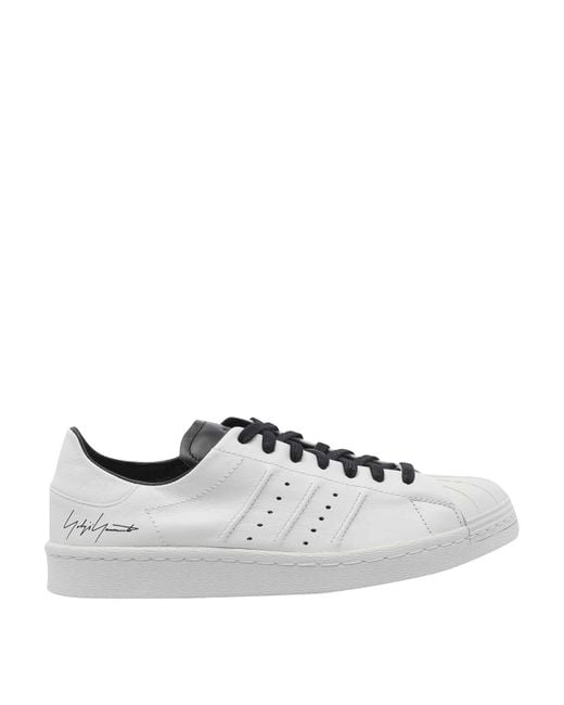 Y-3 White Superstar Sneakers for men