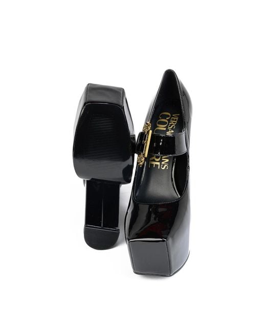 Versace Jeans Couture Black Hurley Platform