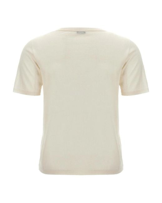 Kiton White T-Shirts