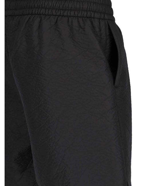 Fear Of God Black Sports Shorts Logo for men