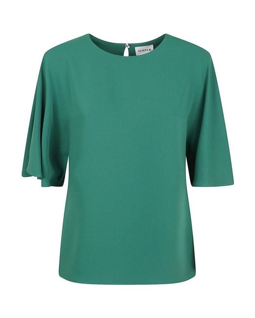 P.A.R.O.S.H. Green Blouse