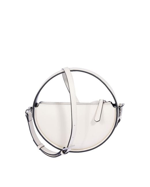 Karl Lagerfeld Metallic K/Signature Round Crossbody