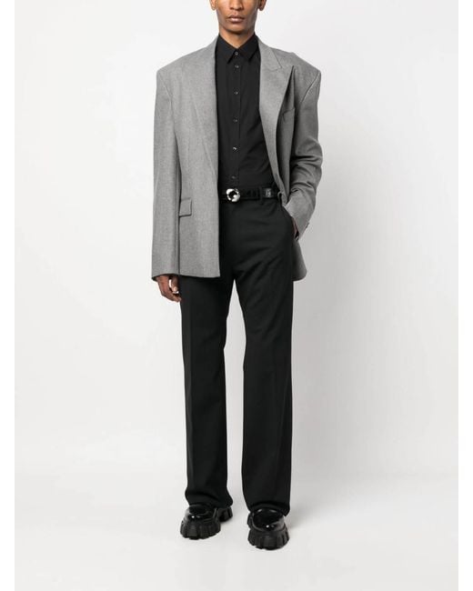 Dolce & Gabbana Black Long-Sleeve Shirt for men