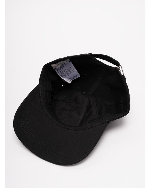Moncler Black Baseball Cap for men