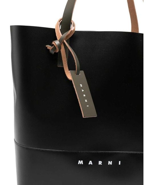 Marni Black Bum Bag for men