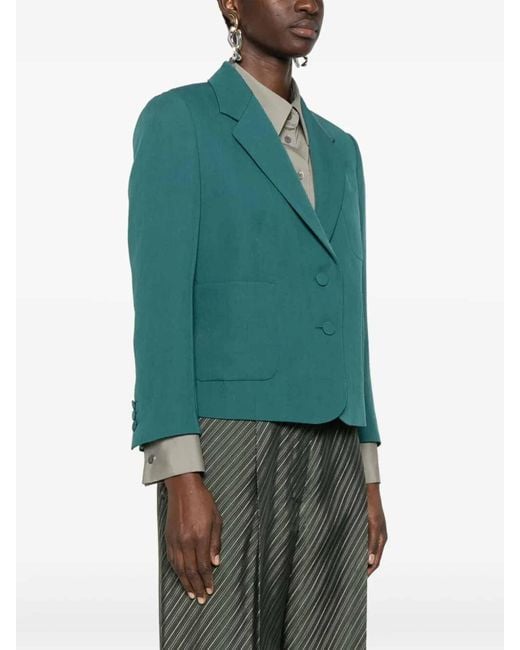 Dries Van Noten Green Bamis 1527 Wwjacket
