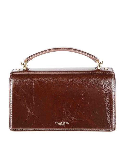 Golden Goose Deluxe Brand Brown Venezia Small Shiny