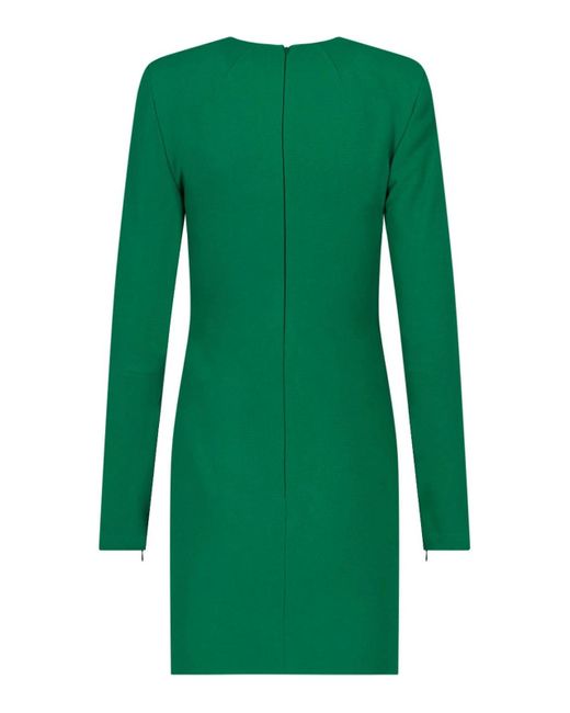 Victoria Beckham Green Midi Dress