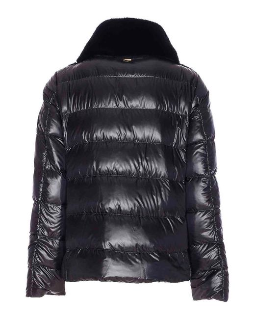 Herno Blue Bomber With Zip Closure