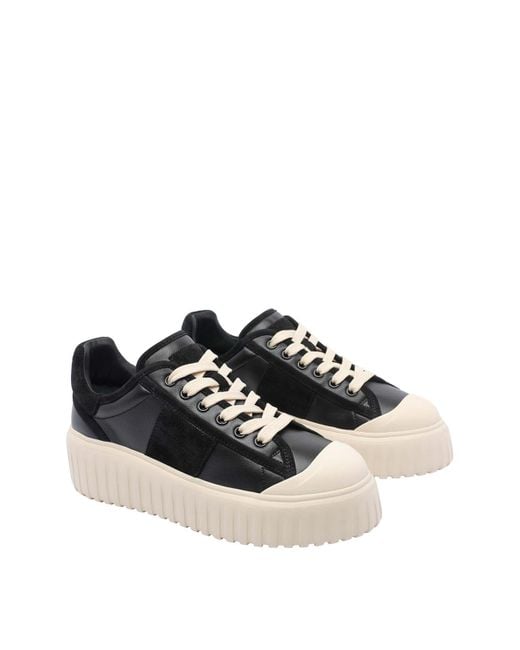 Hogan Black H-Stripes Sneakers