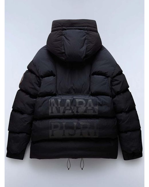 Napapijri Black Hyper Puffer for men