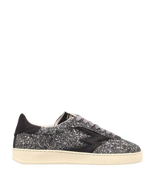 Moa Concept Metallic Sneakers Argento