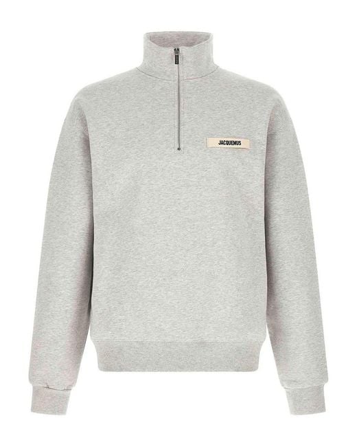 Jacquemus Gray Sweatshirt for men