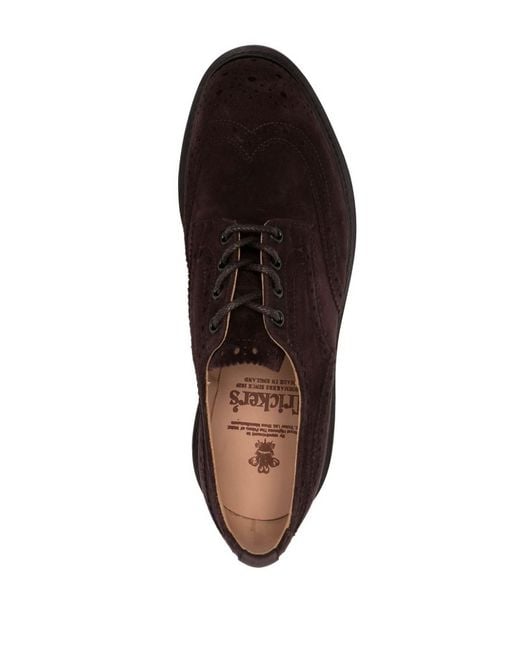 Tricker's Brown Leather Lace-Ups for men