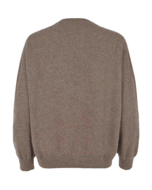 Vanisé Brown Vanis Sweater Made Of Raccoon