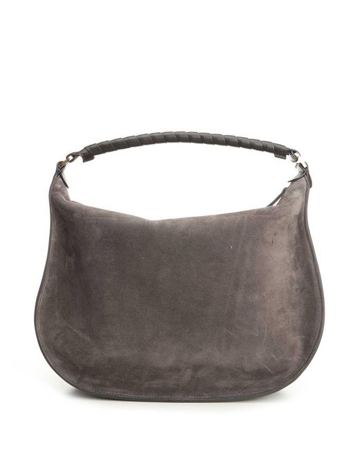 Chloé Gray Marcie Shoulder Bag