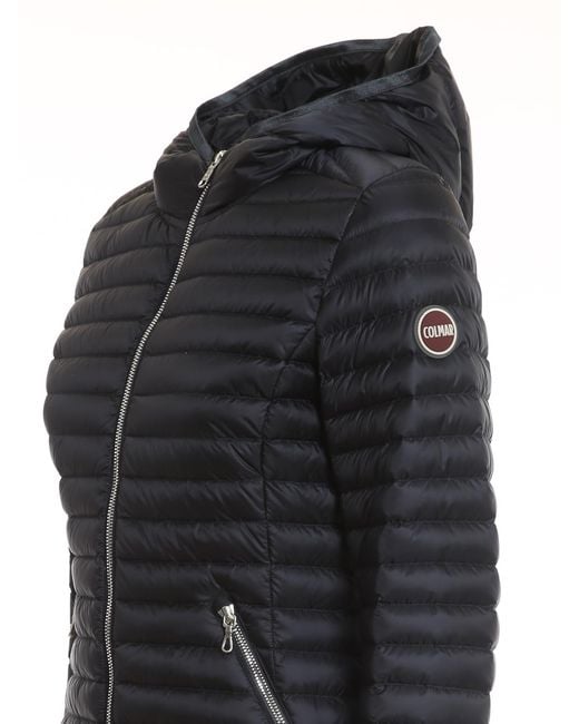 Colmar Black Hooded Puffer Jacket
