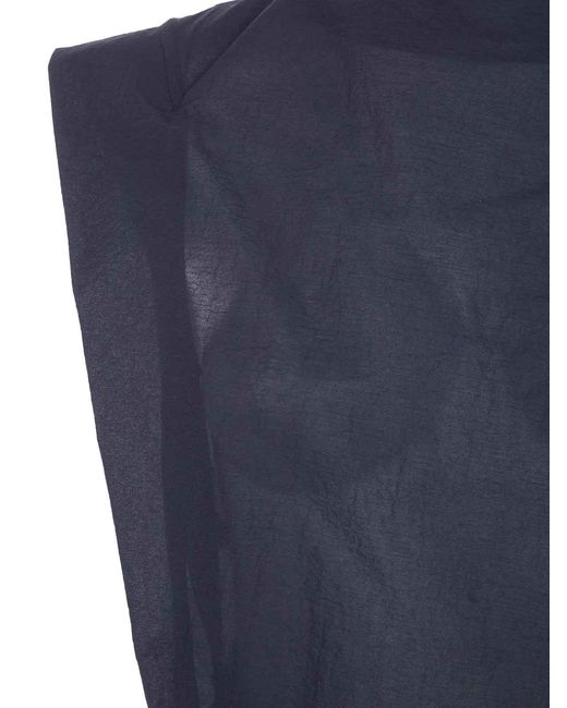 Jacquemus Blue La Robe Drap Midi Dress