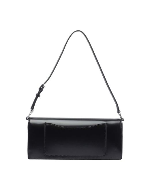Marc Jacobs Black The Glam Mirror Shoulder Bag