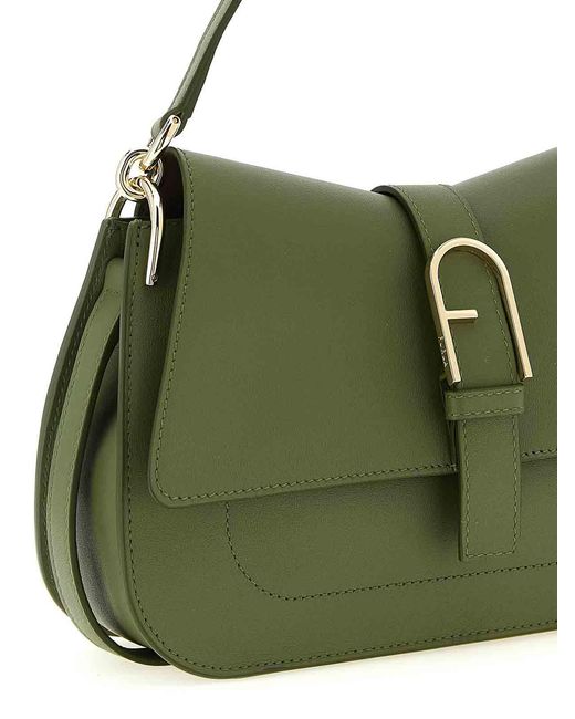 Furla Green Flow M Shoulder Bag