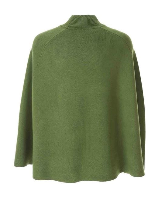 Karl Lagerfeld Green Karl Signature Cape