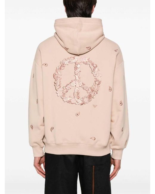 Emporio Armani Natural Hoodies for men