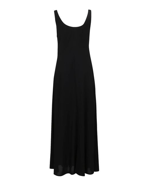 Philosophy Di Lorenzo Serafini Black Stretch Fabric Maxi Dress