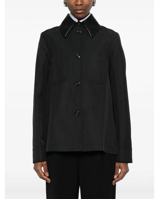 Sportmax Black Rainwear