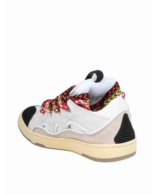Lanvin Pink Curb Sneakers for men