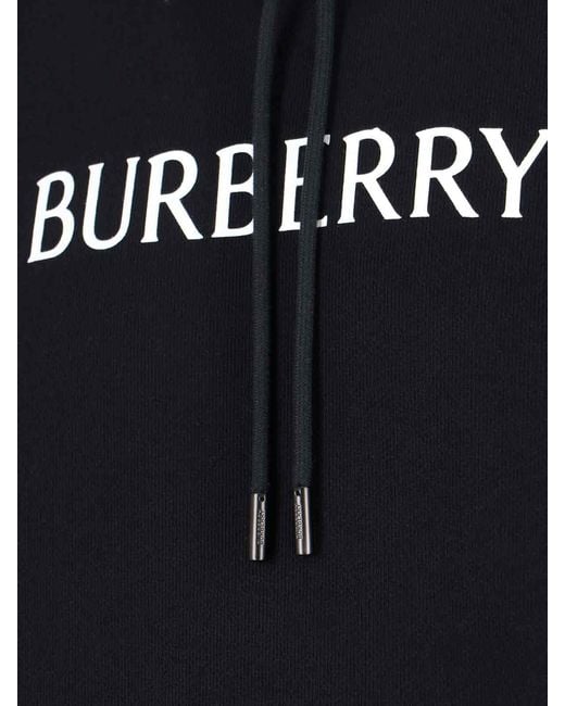 Burberry Black Simon Hoodie for men
