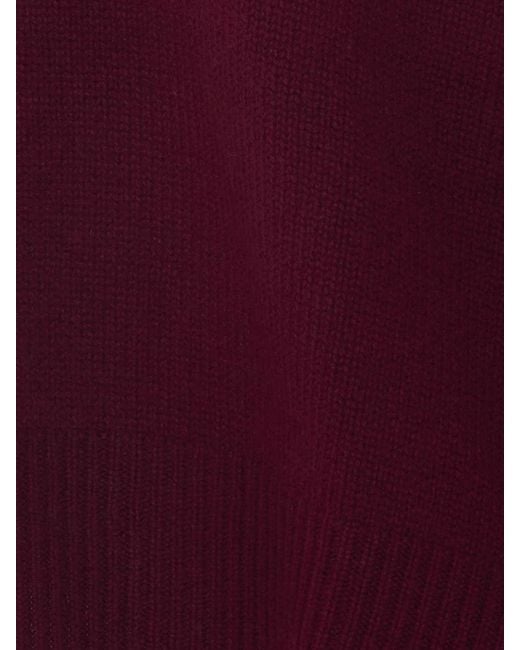 Lisa Yang Red Bordeaux Heidi Sweater