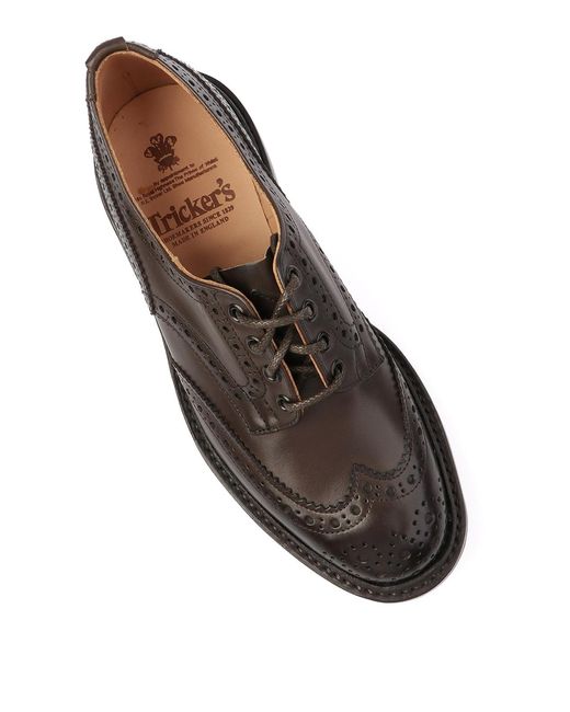 Stringate Bourton di Tricker's in Brown da Uomo