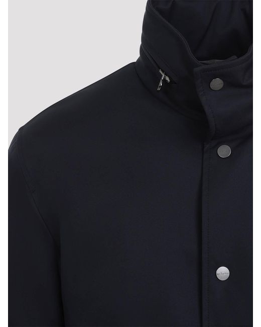 Kiton Blue Coat for men