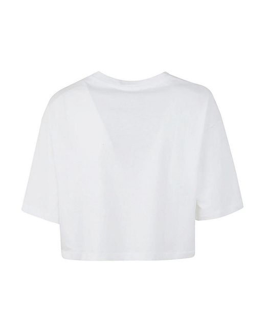 cropped white tshirt