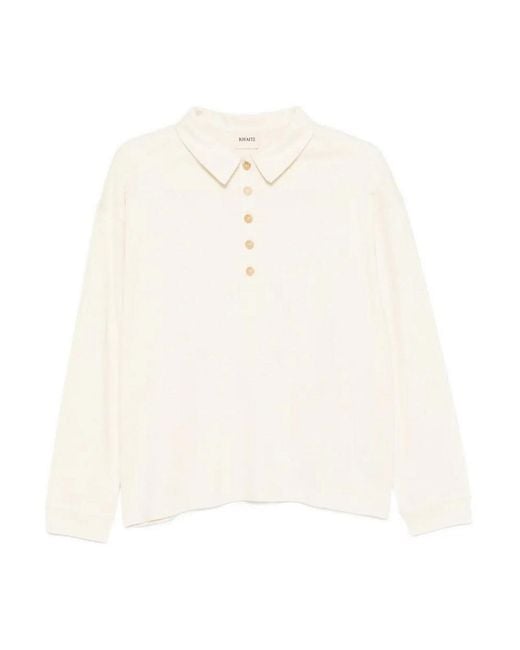 Khaite White Faithful Top
