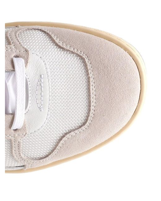Lanvin White Clay Sneakers